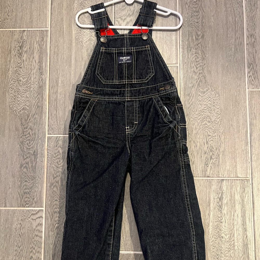 Boy’s Denim Lined Overalls